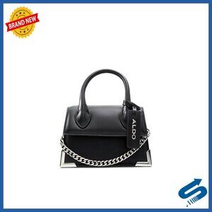 Small Top Handle Bag, Synthetic Python Print, 7x3x5 Inches, Day to Night